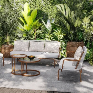 Outdoor Wooden Sofa